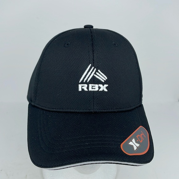 New RBX Adjustable X-Dri Baseball Cap Color Black - Picture 1 of 9